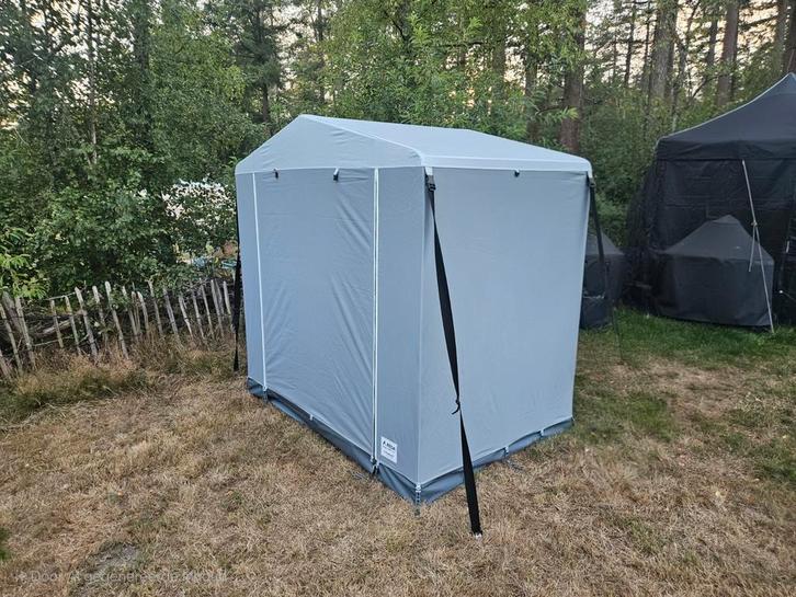 REDA Schuurtent 140x210 - Ideale opslagtent als NIEUW!, Caravans en Kamperen, Kampeeraccessoires, Zo goed als nieuw, Ophalen of Verzenden