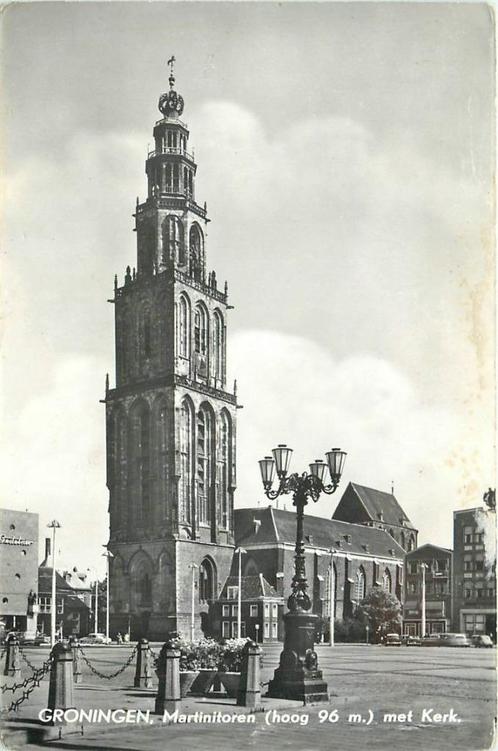 (386-104-017) Groningen Martinitoren, Verzamelen, Ansichtkaarten | Nederland, Groningen, Verzenden