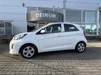 Kia Picanto 1.0 CVVT ComfortLine Airco, Centr.vergr, Elektr., Auto's, Euro 5, Stof, Gebruikt, Zwart