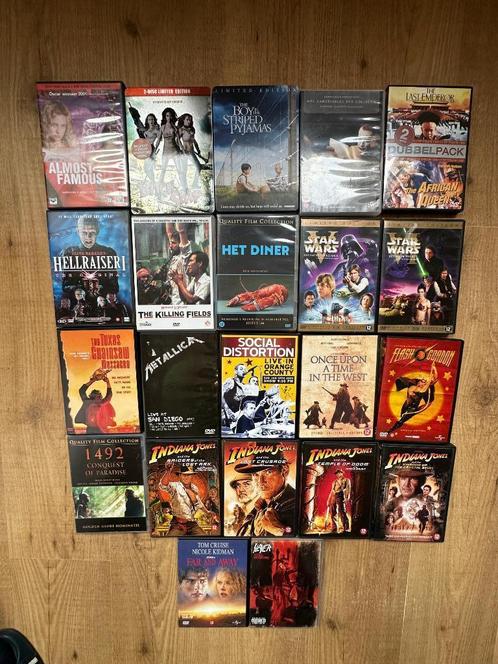 DVD's div genres oa filmhuis, drama, horror, scifi, IGS, Cd's en Dvd's, Dvd's | Overige Dvd's, Gebruikt, Boxset, Alle leeftijden