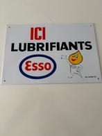 Oud frans Esso bordje prachtig exemplaar, Verzenden, Zo goed als nieuw, Reclamebord