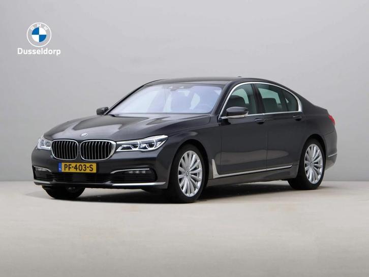 [Schade] BMW 7-Serie 740i 326pk Aut 2017 Grijs, Auto's, BMW, Particulier, 7-Serie, 360° camera, ABS, Achteruitrijcamera, Adaptieve lichten