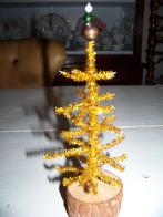 vintage kerstdecoratie, tinselboompje, kerstmannetjes, piek, Diversen, Kerst, Ophalen of Verzenden