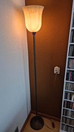 Mooie staande lamp met bronzen voet, Ophalen, Zo goed als nieuw, Overige materialen, 150 tot 200 cm