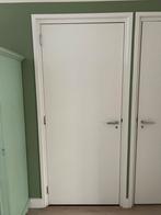 Svedex Binnendeur 211,6 x 87,5 RAL9010 Linksdraaiend, Ophalen, Binnendeur, Zo goed als nieuw, 200 tot 215 cm