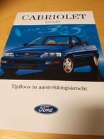 Ford escort mk4 cabriolet folder izgst óók Ford Escort XR3i, Ophalen of Verzenden, Zo goed als nieuw, Ford