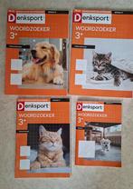 4 denksport woordzoekers, Hobby en Vrije tijd, Denksport en Puzzels, Ophalen of Verzenden, Minder dan 500 stukjes, Nieuw