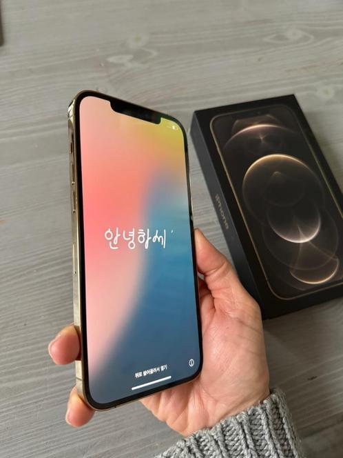 iPhone 12 Pro Max, Telecommunicatie, Mobiele telefoons | Apple iPhone, Zo goed als nieuw, 128 GB, Zonder abonnement, Met simlock