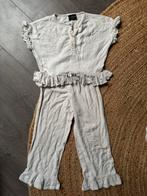 Meisje 2 delig set linnen the little cuties 98-104, Ophalen, Zo goed als nieuw