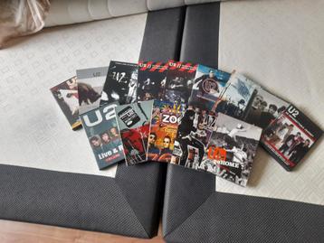 14 DVD van u2  div rare bootlegs. beschikbaar voor biedingen
