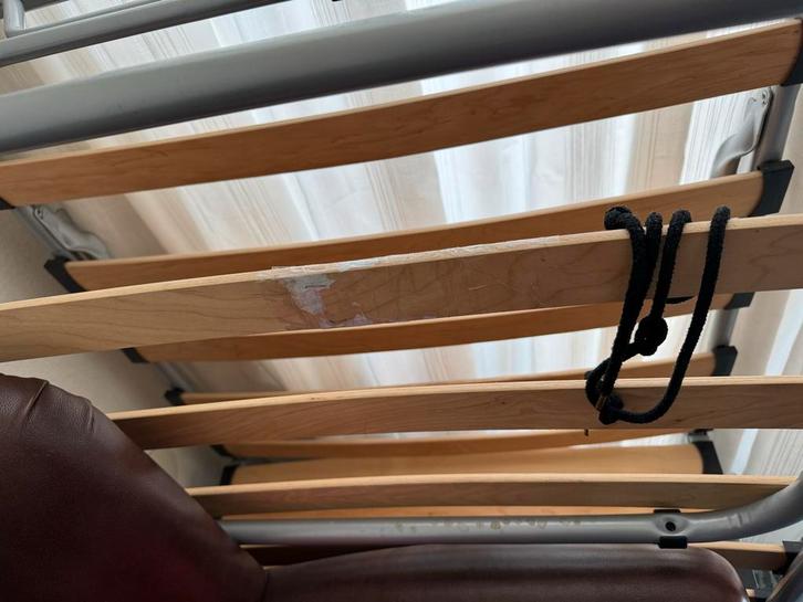 Opklapbed Eenpersoons - Ideaal voor Logeerkamer, Huis en Inrichting, Slaapkamer | Bedden, Gebruikt, Eenpersoons, 90 cm, 200 cm