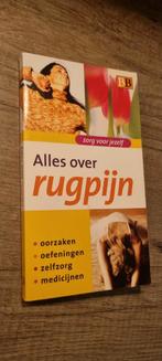 Alles over rugpijn - Zorg voor jezelf, Boeken, Ophalen of Verzenden, Gelezen, Gezondheid en Conditie, Onbekend
