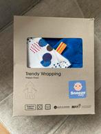 Snooze baby trendy wrapping blauw wit, Ophalen of Verzenden, Nieuw, Jongetje of Meisje