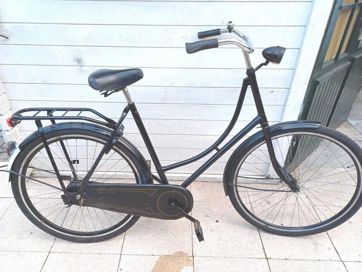 Sterke omafiets igst met slot en verlichting, Fietsen en Brommers, Fietsen | Dames | Damesfietsen, Gebruikt, Overige merken, 56 cm of meer