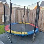 Trampoline met vangnet diameter 245 cm, Ophalen, Zo goed als nieuw