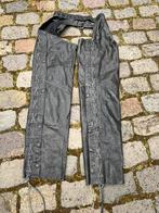 Harley Davidson stoere open leren motorbroek, Kleding | Dames, Jumpsuits, Ophalen of Verzenden, Zo goed als nieuw, Maat 46/48 (XL) of groter