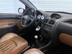 Peugeot 206 CC 1.6-16V Roland Garros Leder + Airconditioning, Origineel Nederlands, Te koop, 14 km/l, Benzine