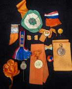 Div. Medailles Penningen Speldjes, Strikken Koninklijk Huis, Ophalen of Verzenden, Gebruikt, Nederland, Kaart, Foto of Prent