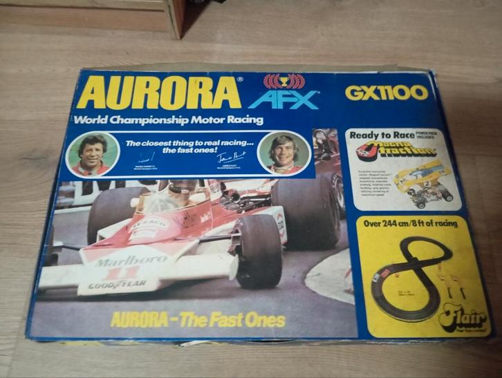 Aurora APX GX1100 Racebaan - Vintage, Antiek en Kunst, Antiek | Speelgoed, Ophalen of Verzenden