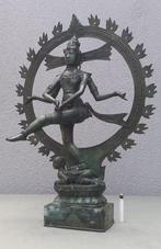 Antieke grote bronzen Shiva, Hindoeïstische Godheid. 58cm, Ophalen of Verzenden, Gebruikt