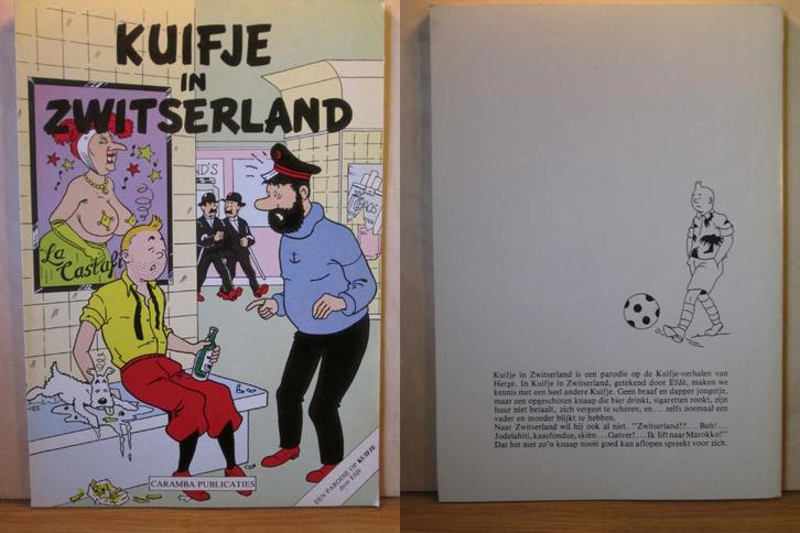 Kuifje in Zwitserland (SC), Boeken, Stripboeken, Zo goed als nieuw, Eén stripboek, Ophalen of Verzenden