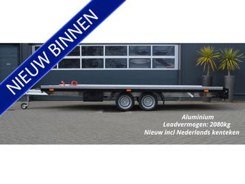 Full aluminium Autotransporter | Nieuw | 2080kg laadvermogen beschikbaar voor biedingen