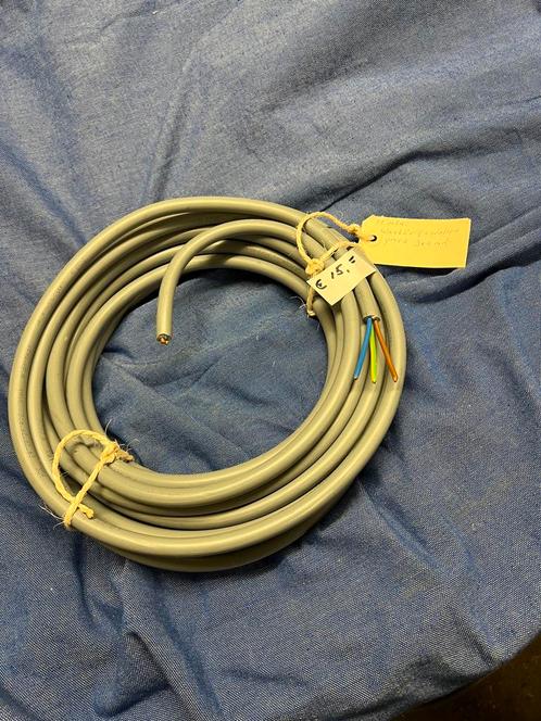 2 restanten kabel 3 x 4 mm2, Doe-het-zelf en Verbouw, Elektra en Kabels, Nieuw, Kabel of Snoer, Ophalen