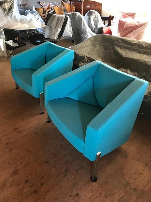 2 vintage Fritz Hansen Decision Chair Design fauteuil stoel, Huis en Inrichting, Fauteuils, Gebruikt, Ophalen
