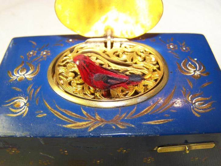 Zingvogeldoos van Griesbaum, Antiek en Kunst, Curiosa en Brocante, Ophalen