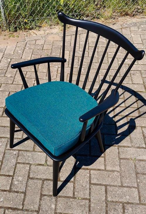 Vintage Børge Mogensen voor FDB Møbler spijlenstoel spindle, Huis en Inrichting, Stoelen, Zo goed als nieuw, Ophalen