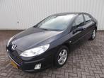 Peugeot 407 1.8-16V Premium Sedan ( APK KEURING BIJ AFLEVERI, Auto's, Stof, Zwart, 4 cilinders, 1749 cc