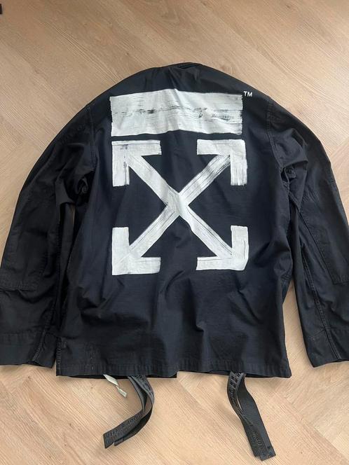 OFF-WHITE Black Jacket, Kleding | Heren, Jassen | Zomer, Zo goed als nieuw, Zwart, Ophalen of Verzenden