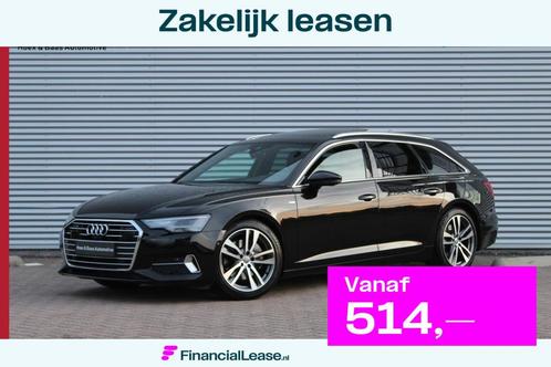 Audi A6 Avant 45 TFSI quattro S ed Pano/360cam/Led/Stoelverw, Auto's, Audi, Bedrijf, Lease, Financial lease, A6, ABS, Achteruitrijcamera