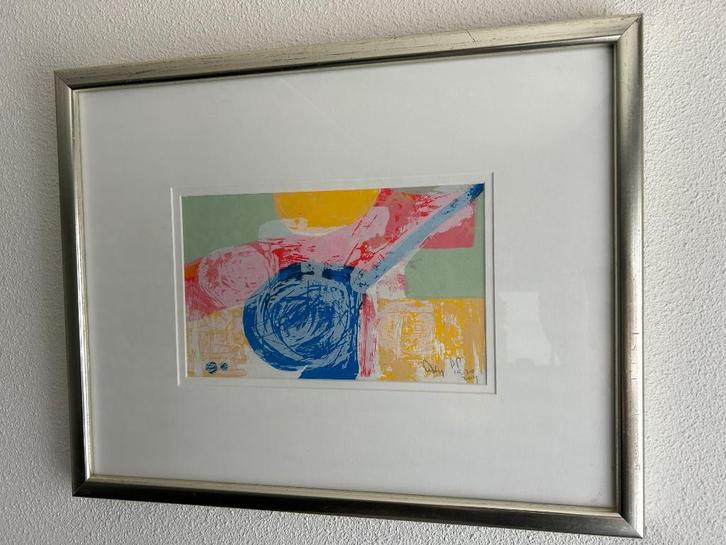 Zeefdruk van Arty Grimm uit 2004 handgesigneerd, Antiek en Kunst, Kunst | Litho's en Zeefdrukken, Ophalen