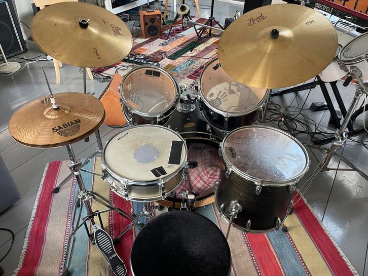 Ludwig Drumstel Compleet met Extra's!, Muziek en Instrumenten, Drumstellen en Slagwerk, Gebruikt, Ludwig, Ophalen