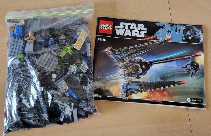 Lego Star wars 75185 "Tracker", Kinderen en Baby's, Speelgoed | Duplo en Lego, Zo goed als nieuw, Lego, Complete set, Ophalen of Verzenden