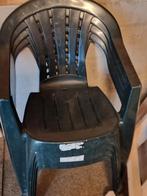 4 kuip stoeltjes, Tuin en Terras, Tuinstoelen, Ophalen, Zo goed als nieuw, Kunststof