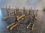 Vintage Antilope Bestekhouders - Set van 6, Ophalen of Verzenden, Gebruikt, Overige materialen, Los bestek