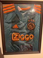 Gesigneerd ajax shirt ingelijst, Verzamelen, Ophalen of Verzenden, Zo goed als nieuw, Gebruiksvoorwerp
