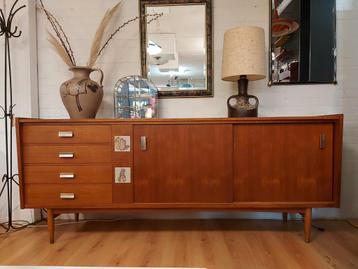 Vintage dressoir lowboard kast sideboard wandmeubel  beschikbaar voor biedingen