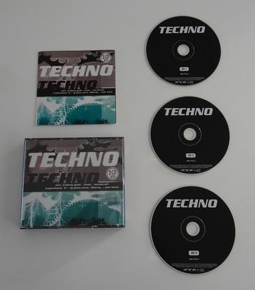 Techno -- 3xCD Compilatie van ZYX Music uit 2001