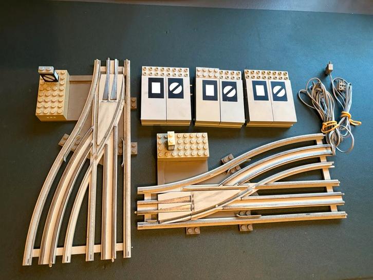 Lego trein wissels 12v, Kinderen en Baby's, Speelgoed | Duplo en Lego, Zo goed als nieuw, Ophalen of Verzenden