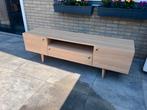 TV meubel eiken look 160cm breed, Ophalen, 150 tot 200 cm, Scandinavisch, Zo goed als nieuw