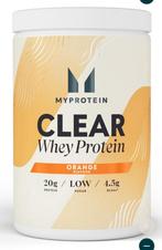 Clear whey orange myprotein, Sport en Fitness, Gezondheidsproducten en Wellness, Poeder of Drank, Zo goed als nieuw, Ophalen