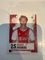Sticker kasper dolberg ajax met handtekening, Ophalen of Verzenden, Nieuw, Sticker