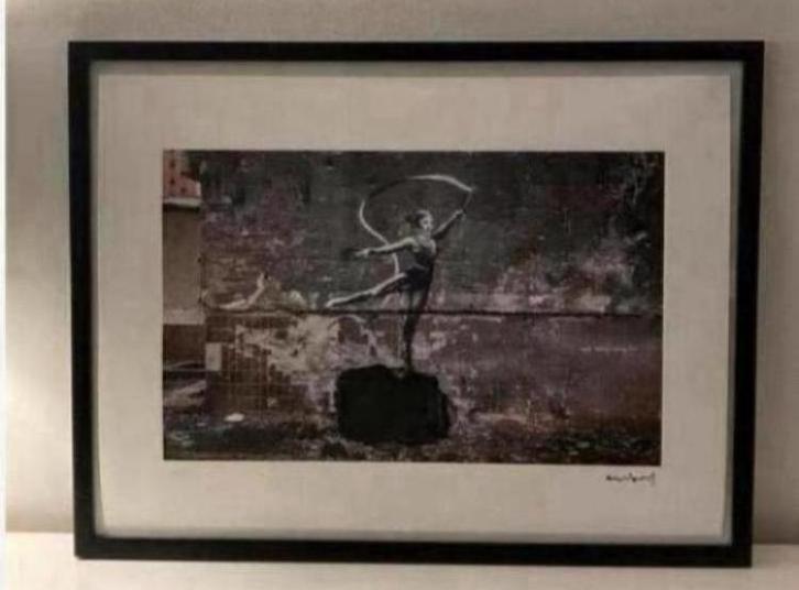 BANKSY : lithografie met certificaat, Antiek en Kunst, Kunst | Litho's en Zeefdrukken, Ophalen of Verzenden