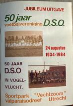Vv DSO Utrecht 1934-1984, Verzenden, Zo goed als nieuw, F.C. Utrecht, Poster, Plaatje of Sticker