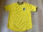 Vintage Brazilie Voetbalshirt, Ophalen of Verzenden, Gedragen, Maat 56/58 (XL), Geel