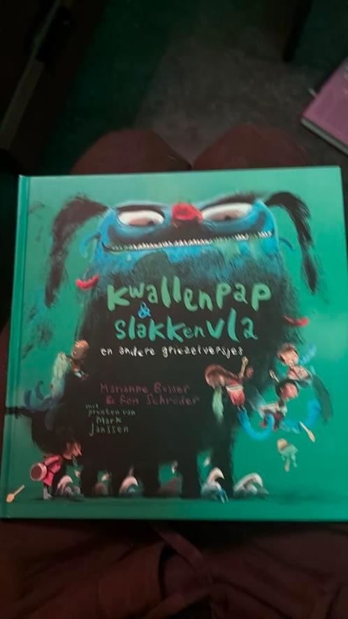Ron Schröder - Kwallenpap & slakkenvla, Boeken, Prentenboeken en Plaatjesalbums, Zo goed als nieuw, Ophalen of Verzenden