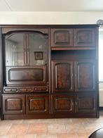 Wortelnoot vitrine/ buffetkast, Huis en Inrichting, Ophalen, Zo goed als nieuw, 50 tot 75 cm, 50 tot 100 cm